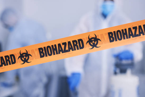 Professional Hoarding Cleanup technician working in Belding, MI